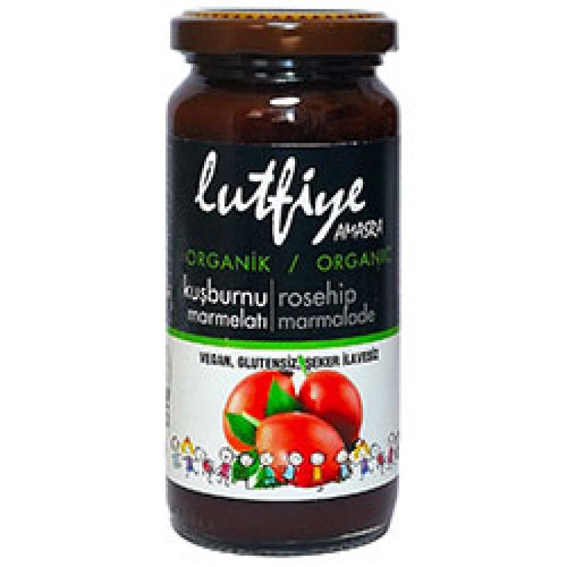 Lutfiye Organik Kuşburnu Marmelatı 280gr