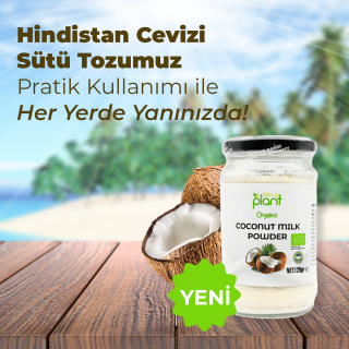 GÜZEL GIDA Organik Hindistan Cevizi Sütü Tozu 120 gr